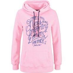 Bluza z nadrukiem bonprix jasnoróżowy. Bluzy damskie marki KALENJI. Za 54.99 zł.