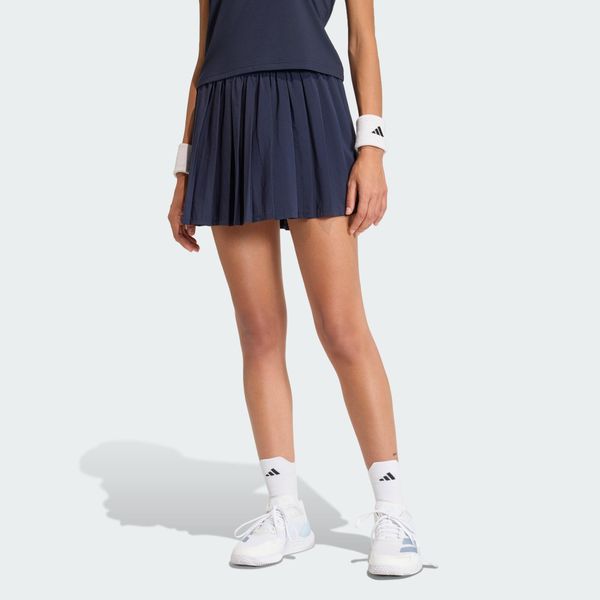 SPÓDNICA TENNIS CLASSICS. Niebieskie spódnice damskie Adidas, s, bez wzorów, z elastanu, klasyczne, dopasowane. Za 323.20 zł.
