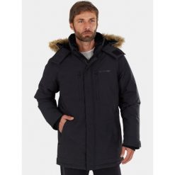 Płaszcz Zimowy Męski Fundango Spirit. Czarne płaszcze męskie Fundango, na zimę, m, bez wzorów, klasyczne, bez kaptura. Za 599.90 zł.