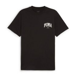 Koszulka sportowa męska Puma Squad Tee. Czarne koszulki sportowe męskie Puma, m, bez wzorów, bez kołnierzyka, bez ramiączek. Za 89.99 zł.