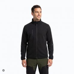 Bluza trekkingowa męska KADVA ForPeak WP. Czarne bluzy męskie KADVA, m, bez wzorów, z materiału, bez kaptura. Za 199.99 zł.