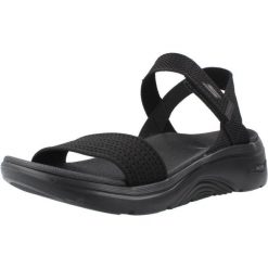 Sandały SKECHERS GO WALK ARCH FIT 2.0 Czarny. Czarne klapki damskie Skechers, trekkingowe. Za 490.00 zł.