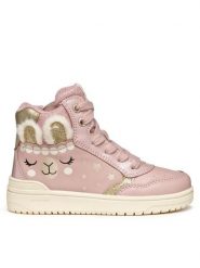 Geox Sneakersy J Washiba J56HXE 0BCKN CA82U M Różowy. Czerwone buty sportowe dziewczęce Geox, bez wzorów, ze skóry, bez zapięcia. Za 159.99 zł.
