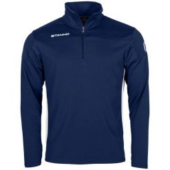 Bluza dresowa 1/4 z zamkiem błyskawicznym Stanno Pride. Niebieskie bluzy damskie STANNO, m, bez wzorów, z dresówki, bez kaptura. Za 231.00 zł.