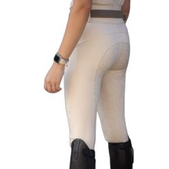 Damskie spodnie konkursowe o pełnej przyczepności Harry's Horse Eqs Ivory. Białe spodnie materiałowe damskie HARRYS HORSE, s, bez wzorów. Za 466.00 zł.