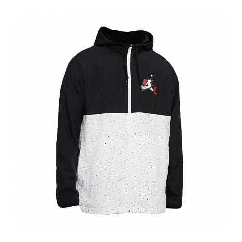 Kurtka uniwersalna męska Nike M J JM Clscs Windwear Jkt. Czarne kurtki męskie Nike, m, bez wzorów, z syntetyku, klasyczne, z kapturem. Za 399.00 zł.