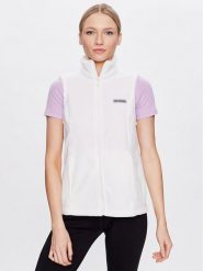 Columbia Bezrękawnik Benton Springs™ 1372121 Biały Regular Fit. Białe kurtki damskie Columbia, xl, bez wzorów, z syntetyku, bez kaptura, outdoorowe. Za 179.99 zł.