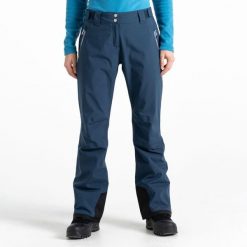 Damskie Spodnie Narciarskie Wodoodporne Z Szelkami Effused II. Niebieskie spodnie materiałowe damskie Dare 2b, s, bez wzorów, z materiału. Za 168.99 zł.