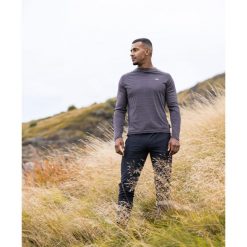 Trespass Adamo-męski aktywny top czarny marmurkowy. Brązowe buty sportowe męskie Trespass, bez zapięcia, rowerowe. Za 231.99 zł.