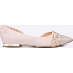 Caprice - Baleriny. Szare baleriny damskie Caprice, z materiału. W wyprzedaży za 239.90 zł.