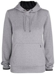 Clique Oakdale Women – funkcjonalna bluza z kapturem szary melanż – grey melange. Szare bluzy sportowe damskie CLIQUE, xl, bez wzorów, z materiału, z kapturem. Za 222.65 zł.