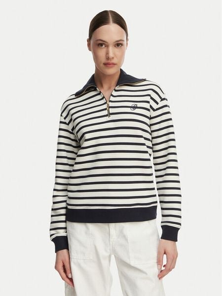 Gant Bluza 4201338 Granatowy Regular Fit. Niebieskie bluzy damskie GANT, l, bez wzorów, z bawełny, bez kaptura. Za 448.99 zł.