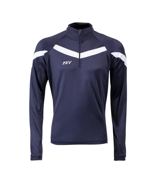 Bluza z zamkiem 1/4 Force XV Victoire. Niebieskie bluzy męskie FORCE XV, xs, bez wzorów, z dresówki, bez kaptura. Za 168.25 zł.