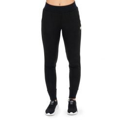 Wąż zimowy Leone 1947 Warm Touch Damen ze Strickeinsätzen. Czarne obuwie sportowe damskie LEONE 1947 APPAREL, bez wzorów, na fitness i siłownię. W wyprzedaży za 176.82 zł.