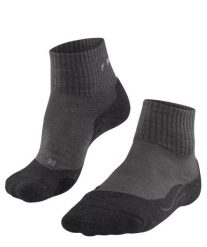 Krótkie skarpety damskie Falke Tk5 Cool. Szare skarpety damskie Falke, bez wzorów, z materiału. Za 164.50 zł.
