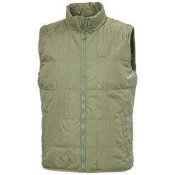 Kurtka bez rękawów Helly Hansen Vika Light Ins. Zielone kurtki męskie Helly Hansen, m, bez wzorów, casualowe, bez kaptura. Za 468.00 zł.