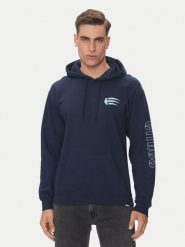 Etnies Bluza Joslin 4130003775 Granatowy Regular Fit. Niebieskie bluzy męskie Etnies, m, bez wzorów, z bawełny, bez kaptura. Za 209.99 zł.