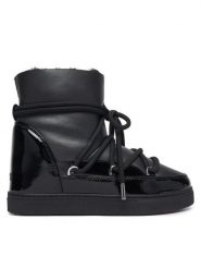 Inuikii Śniegowce Gloss Wedge 1001.004.0052 Czarny. Czarne śniegowce i trapery damskie Inuikii, ze skóry. Za 1,329.00 zł.