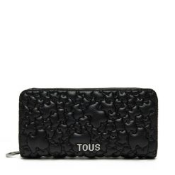 Portfel TOUS. Czarne portfele damskie tous, bez wzorów. Za 549.99 zł.