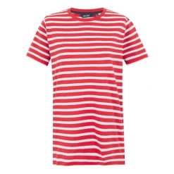 Damska Koszulka W Paski Bayletta. Białe t-shirty damskie Regatta, xl, bez wzorów, casualowe, bez kołnierzyka. Za 72.99 zł.