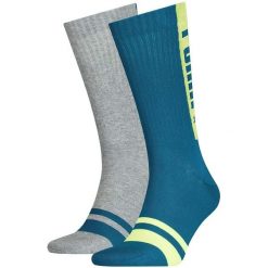 Puma Męskie Skarpetki 39-42 - Wygodne i Stylowe. Szare skarpety męskie Puma, bez wzorów, z bawełny. Za 122.99 zł.