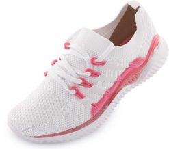 Buty damskie Actvitta Tecido Bangkok białe z różowym akcentem. Białe obuwie sportowe damskie Puma, bez wzorów, z gumy, trekkingowe. Za 278.99 zł.