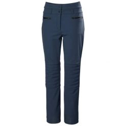 Spodnie narciarskie dla kobiet Helly Hansen Avanti Stretch 2.0. Niebieskie spodnie materiałowe damskie Helly Hansen, m, bez wzorów, z elastanu, z podwyższonym stanem. Za 854.50 zł.
