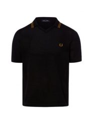 Fred Perry koszulka polo Mężczyźni Bawełna (100%) czarny, M. Czarne koszulki polo męskie Fred Perry, m, bez wzorów, z bawełny, bez ramiączek. Za 799.95 zł.