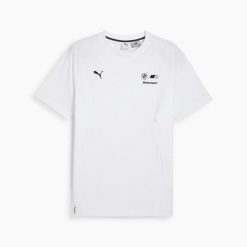 Koszulka sportowa męska Puma BMW MMS PUMATECH 63053902. Białe koszulki sportowe męskie Puma, l, bez wzorów, bez kołnierzyka, bez ramiączek, trekkingowe. Za 155.71 zł.