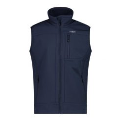 Kurtka softshell bez rękawów CMP. Białe kurtki męskie CMP, bez wzorów, z softshellu, sportowe, bez kaptura. Za 331.30 zł.