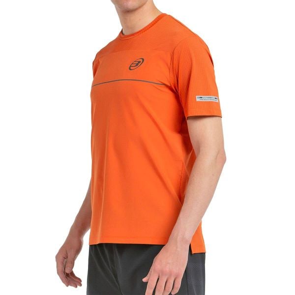 Bullpadel Monda T-shirt. Brązowe t-shirty damskie bullpadel, m, bez wzorów, z materiału, klasyczne, bez kołnierzyka. Za 136.10 zł.