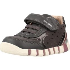 Buty GEOX B IUPIDOO GIRL Niebieski. Niebieskie obuwie sportowe damskie Geox, bez wzorów, z syntetyku, na fitness i siłownię. Za 210.99 zł.