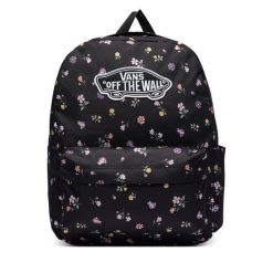 Plecak Vans. Czarne plecaki damskie Vans, bez wzorów, sportowe. Za 199.99 zł.