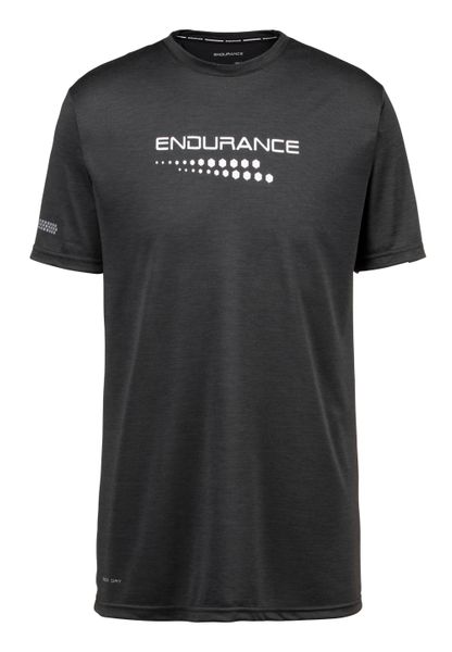 Koszulka Endurance Portofino. Czarne koszulki sportowe męskie Endurance, l, bez wzorów, z materiału, bez kołnierzyka, bez ramiączek, na fitness i siłownię. Za 136.50 zł.