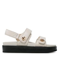 Sandały Tory Burch. Sandały damskie Tory Burch, bez wzorów, bez obcasa, na płaskiej podeszwie, bez zapięcia. Za 1,049.00 zł.