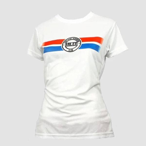 Koszulka damska Miler Iffley Road. Białe t-shirty damskie Erima, m, bez wzorów, z materiału, biznesowe, bez kołnierzyka. Za 156.99 zł.