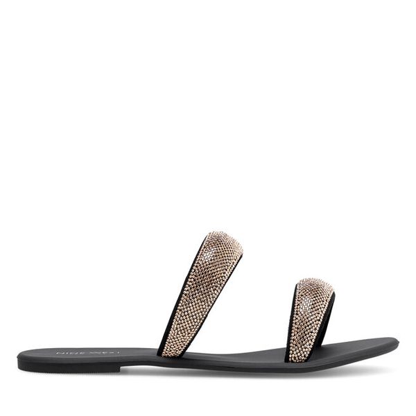 Klapki Nine West. Żółte klapki damskie Nine West, bez wzorów, bez obcasa. Za 103.99 zł.