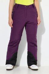 Damskie Spodnie funkcyjne HYPRAR wodoodporne zapięcie na rzep. Niebieskie spodnie materiałowe damskie Ulla Popken, plus size, bez wzorów, z elastanu, sportowe, narciarskie. Za 599.99 zł.
