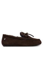 EMU Australia Kapcie Sandrine W13211 Brązowy ciemny. Brązowe kapcie damskie Emu Australia, bez wzorów. Za 429.99 zł.