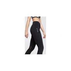 Legginsy treningowe damskie SPDF205 - głęboka czerń. Bez kategorii marki 4f. W wyprzedaży za 129.99 zł.