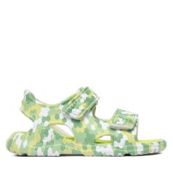 Sandały Biomecanics. Zielone sandały chłopięce Biomecanics, bez zapięcia. Za 139.99 zł.