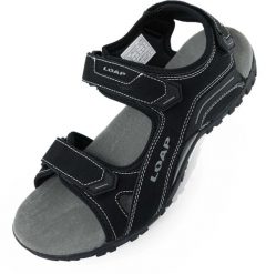 Męskie sandały Loap Allen czarne. Czarne sandały męskie Scarpa, ze skóry, bez zapięcia. Za 207.99 zł.