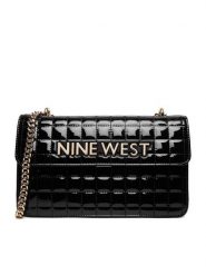Nine West Torebka EO-Glamercy-Glamour-LX10059 Czarny. Czarne torebki do ręki damskie Nine West, bez wzorów, z materiału, glamour, bez dodatków. Za 229.99 zł.