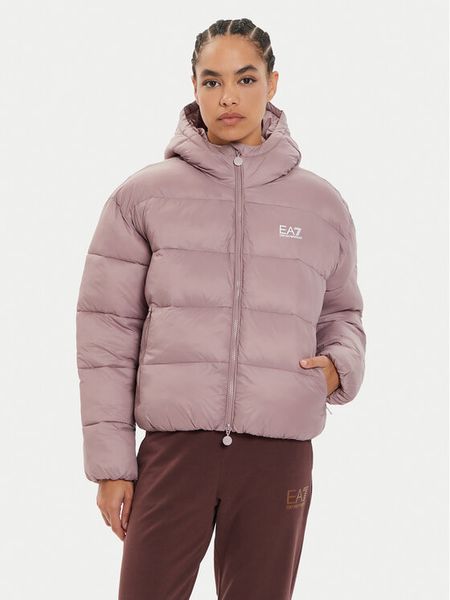 EA7 Emporio Armani Kurtka zimowa 6DTB17 TNGPZ Różowy Regular Fit. Czerwone kurtki damskie EA7 Emporio Armani, na zimę, l, bez wzorów, z syntetyku, bez kaptura. Za 729.99 zł.