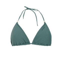 Damski top do kostiumu kąpielowego Protest Mixaleias. Zielone topy damskie Protest, m, bez wzorów, bez kołnierzyka, bez ramiączek. Za 222.50 zł.