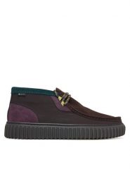 Clarks Półbuty Torhill Hi GTX GORE-TEX 26327980 Brązowy. Brązowe półbuty na co dzień męskie Clarks, z gore-texu, bez zapięcia. Za 649.99 zł.