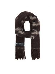 Nine West Szalik CEO-NW-W4-006-AW26 Brązowy. Brązowe czapki i kapelusze damskie Nine West, bez wzorów, z poliesteru. Za 89.99 zł.