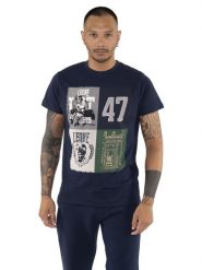Koszulka oddychający oddychający z bawełna na co dzień. Czarne koszulki sportowe męskie LEONE 1947 APPAREL, m, bez wzorów, z bawełny, bez kołnierzyka, bez ramiączek, na fitness i siłownię. Za 138.93 zł.