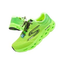 Buty do biegania Mężczyzna Skechers Go Run zielony. Zielone buty sportowe męskie Skechers, z materiału, bez zapięcia, do biegania, Skechers Sport. Za 386.00 zł.