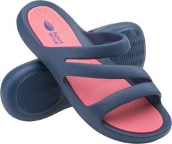 AquaWave Damskie klapki Aquawave Awedi WMNS navy/pink rozmiar 37. Niebieskie klapki damskie AQUAWAVE, bez wzorów, sportowe, bez obcasa. Za 55.94 zł.